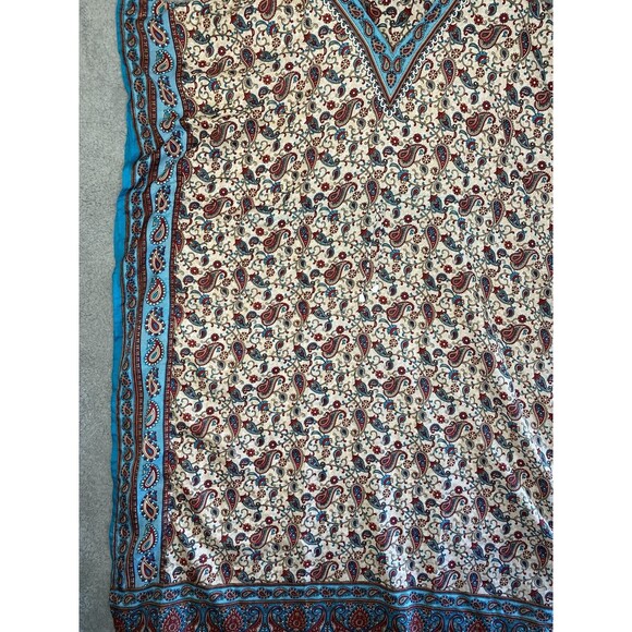 Ladies Amanda's Collection Paisley Kaftan Mumu Beach dress from India One Size - Picture 6 of 10